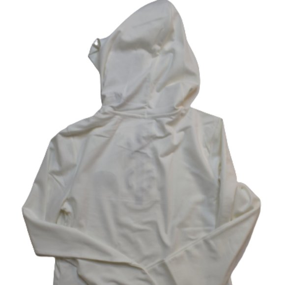 All-Sport Couture NFL Womens New York Jets Game-On Cream Hoodie New With Tags - Picture 2 of 4